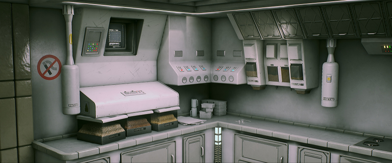 Illustration for article titled Alien: Isolation Fan Art Really Nails The 'Deserted Space Station' Feel